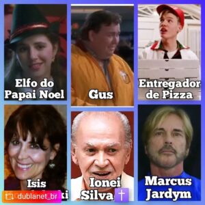 Mônica Rossi Instagram - #REPOST @dublanet_br with @get__repost__app  Todos os Dubladores de "Esqueceram de Mim" - Especial de Natal🎄🎀

Elenco de Dublagem :
Kevin McCallister : Peterson Adriano
Kate McCallister : @monicarossioficial 
Peter McCallister : Jorgeh Ramos✝️
Harry : Silvio Navas✝️
Marv : Sérgio Galvão✝️
Senhor Marley : Pietro Mário✝️
Johnny : Dário de Castro✝️
Snakes : Joaquim Motta✝️
Buzz : @manoloreyoficial 
Linnie : Adriana Torres
Jeff : Cleonir dos Santos✝️
Tio Frank : Hélio Alves
Tia Leslie : Sônia de Moraes
Tracy : @fecrispim 
Heather : Nair Amorim
Rod : Oberdan Jr.
Fuller : Maria da Penha✝️
Elfo do Papai Noel : Isis Koschdoski
Gus : Ionei Silva✝️
Entregador de Pizza : @marcusjardym
Irene : Nelly Amaral✝️
Eddie : Dário Lourenço✝️
Herb/Locutor : Pádua Moreira
Papai Noel : @mariojorgedeandrade #repostandroid #repostw10