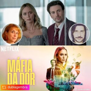 Mônica Rossi Instagram - #REPOST @dublagembra with @get__repost__app 🆕 ESTREIAS da Netflix: 

FILME • ‘NYAD’ com Mônica Rossi e Miriam Ficher: Aos 60 anos, a atleta Diana Nyad se prepara para realizar o sonho da sua vida: nadar de Cuba até a Flórida, uma travessia em águas abertas de mais de 160 km. Direção de dublagem: Pádua Moreira| Versão Brasileira: Delart

FILME • ‘Máfia da Dor’ com Fernanda Baronne e Duda Espinoza: Uma mãe solo falida, mas ambiciosa, encontra uma oportunidade de ganhar dinheiro vendendo um analgésico potente. Mas até onde ela vai para ficar rica?. Direção de dublagem: @sergio_cantu | Versão Brasileira: TV Group Digital 

FILME • ‘Irmã Morte’ com Kate Kelly: Após uma infância milagrosa, Narcisa se torna freira e começa a ensinar meninas em um antigo convento assombrado por uma presença perturbadora. Direção de dublagem: @fernandabullaradub | Versão Brasileira: @vsivoxmundi

DOCUMENTÁRIO • ‘SLY’ com Luiz Feier Motta: O amor pelo cinema foi o passaporte de saída da infância traumática. De jovem sem futuro a lenda de Hollywood, Sylvester Stallone conta sua história neste documentário. Direção de dublagem: Gabriella Bicalho | Versão Brasileira: Delart 

FILME • ‘Paralisia’ com Marcelo Garcia, Sylvia Salusti e Gaby Milani: Ao tentar entender o que realmente aconteceu com uma paciente em coma, uma enfermeira acaba descobrindo uma trama de rivalidade, infidelidade, traição e assassinato. Direção de dublagem: @vaguinhobugre10 | Versão Brasileira: TV Group Digital

#SLY #PainHustlers #EmilyBlunt #ChrisEvans #SylvesterStallone #repostandroid #repostw10
