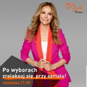 Monika Krzywkowska Instagram - Jutro ważny dzień...ale kiedy już nadejdzie wieczór zobaczcie co się wydarzy w 6 odcinku😉zapraszam!!!21.30 Tvn...
#39ipoltygodnia #tvseries #TVN