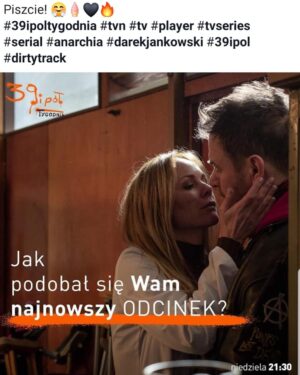 Monika Krzywkowska Instagram - Zaczyna się coś poważnego?
Mam nadzieję, że będziecie oglądać kolejne odcinki😉
#tvseries #39ipoltygodnia #niedziela 21.30