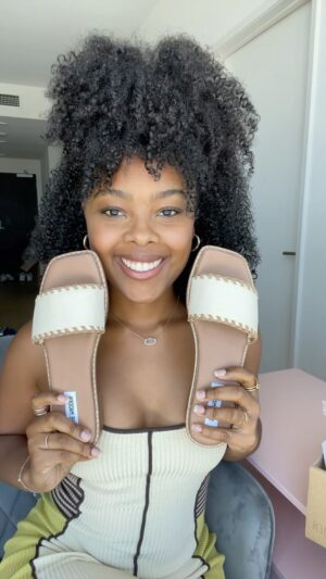 Monique A. Green Instagram - Free, Fine, & Comfortable 🤗

#shoes #fashion #stevemadden