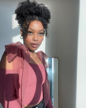 Monique A. Green Instagram - Pretty in pink 🌷🌺🌸