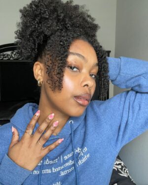 Monique A. Green Instagram - 💙💙💙