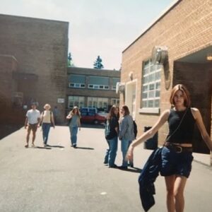 Monique Ganderton Instagram - Lost in History. 1997 😈 #cansomeonefindoutifigraduated 🤣🤷‍♀️