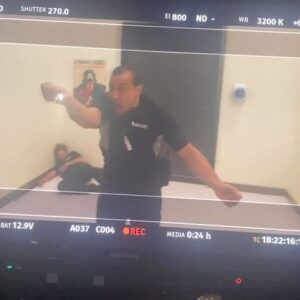 Monique Ganderton Instagram - Flashback Friday and a reminder of what it’s like to be a Stunt Actor on a Marvel project! When I tell people .. well…stunts is acting.. physical acting. And you can definitely practice a home by yourself. This is what I mean! @dargan_fire is a Rockstar! Fighting “She - Hulk” aka Air. #ghostpass #wherearemyfriends #shehulk #yourwelcome #sogladimnotinvfx