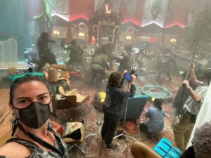 Monique Ganderton Instagram - Happy 1 Year Loki-Versary! This show came so unexpected at the perfect time!!! We went through The pandemic together and still had an incredible experience. From the top down to the epic stunt team. And When Trish Stannard, @kevinrwright and @herronthatkate trusted me to Direct 2nd unit I 💯 percent cried on the studio lot. 🤣🫣 I thank this show for so much and I know it’s possible to make an amazing show in a happy, healthy way. Thank you Loki!!! 🐊🐊🐊🐊🐊 So much ❤️ for @twhiddleston for making this show and character one of the greatest!!! 🙌🙌🙌🙌 @marvel.