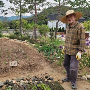 Moon Jae-in Instagram - 올해도 목화를 심었습니다.
#밭일에진심 #책방지기 #투잡러