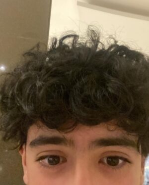 Moosa Mostafa Instagram - 15 years of age yesterday (featuring haircut)