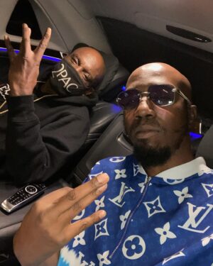 Mopreme Shakur Instagram - #MopremeShakur N da back of da #Maybach wit my lil bro new shit 🎶🎶🎶 @hassachi_ryda_bmr follow him we doing what #BossPlayers do #ThugLife #Outlaw #2pac #Thug4Life #ThugNPeace2Pac #ThugNPeaceBigSyke #ThugNPeaceYakiKadafi  good 2 see my lil bro u got some dope shit my Nigga keep repping #RestPeaceAfeniShakur & da rest of our falling soldiers