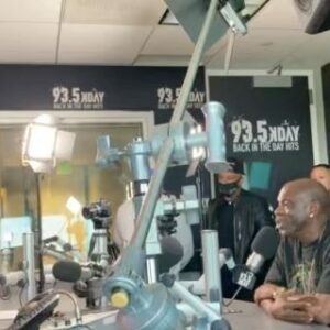 Mopreme Shakur Instagram - Ya boy chillin with @iamcecevalencia and @romeoonyoradio on @935kday Love honoring the Don! Check out the video for a taste of my next move with @xotv.me and @rarible and tune to Tupac at 2pm next Tuesday on @kday Shout out to @jdubs213
