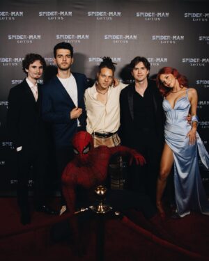 Moriah Brooklyn Instagram - `✦ ˑ ִֶ 𓂃⊹ thank you to everyone who attended the spider-man: lotus movie premiere in los angeles. what a spectacular night with wonderful people. sharing this with our loved ones was exceptionally special after all this time. enjoy the showww!