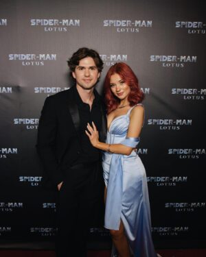 Moriah Brooklyn Instagram - `✦ ˑ ִֶ 𓂃⊹ thank you to everyone who attended the spider-man: lotus movie premiere in los angeles. what a spectacular night with wonderful people. sharing this with our loved ones was exceptionally special after all this time. enjoy the showww!
