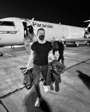 Morten Harket Instagram - Touchdown Paraguay🛩 
#mortenharket #aha #huntinghighandlow
