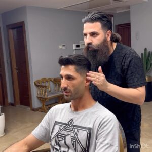 Morteza Rahdani Instagram - بنام حاظر همیشه غایب
@rashid.mazaheri12
@mortezarahdan 
#رشیدمظاهری #مرتضی_راهدان #ارایشی ظ#ریش#پوست_مو #زیبایی_صورت