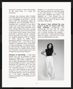 Morven Christie Instagram - Pics and words ❤️ please check out the extraordinary women from all arenas featured in Disruptors over at @violetsimonofficial