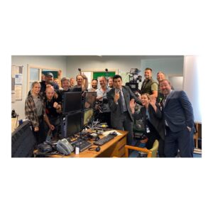 Morven Christie Instagram - Thanks so much @baftascotland for my nomination for The Bay -3 in a row’s no joke. Celebrating by... shooting another season with ma pals! Swipe for the gang (outtakes are priceless)💜 #baftascot19 #yaythebay