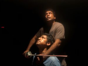 Mosharraf Karim Instagram - আমি আর রওনক।
নাটক-হ্যামলেটের ফিরে আসা।