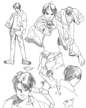 Motoko Shikama Instagram - *1 hour drawing | 2022.1.5

Pic 2,3,4 Making of the illustration 

#WacomOne #CLIPSTUDIOPAINT #Pencildrawing #art #artist
#painting #drawings #sketch #sketch_daily #illustration #myidea #portfolio 
#pencildrawing #original #rakugaki #manga