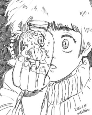 Motoko Shikama Instagram - *Drawing | 2022.1.15

#manga 
#WacomOne #CLIPSTUDIOPAINT #Pencildrawing #art #artist
#painting #drawings #sketch #sketch_daily #illustration #myidea #portfolio 
#pencildrawing #original #rakugaki