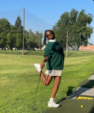 Mouna Traoré Instagram - basically 💁🏿‍♀️✨