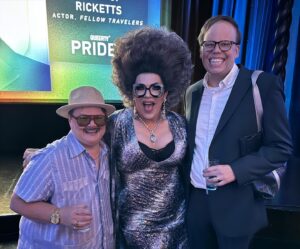 Mrs. Kasha Davis Instagram - What a MARVELOUS night celebrating @queerty 50 for #pride in NYC! BIG CONGRATULATIONS to one of my favorite people @brockmcgillis33 for his incredible contribution to the LGBTQIA community ✨✨#inspiring 

Swipe thru to see all these FABULOUS people! 🌈🥰

MKD look @the_maya_douglas ⭐️
