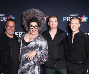 Mrs. Kasha Davis Instagram - What a MARVELOUS night celebrating @queerty 50 for #pride in NYC! BIG CONGRATULATIONS to one of my favorite people @brockmcgillis33 for his incredible contribution to the LGBTQIA community ✨✨#inspiring 

Swipe thru to see all these FABULOUS people! 🌈🥰

MKD look @the_maya_douglas ⭐️