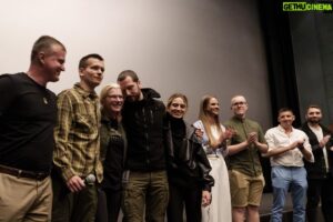 Mstyslav Chernov Instagram - The long-awaited Ukrainian premiere of “20 Days in Mariupol”. It was sad, anxious, but at the same time heartwarming event. Many of those who were with us in besieged Mariupol, doctors, police, military, who saved the lives of civilians and defended the city, stood with us in the cinema theatre. 

And they all got standing ovations.

I am grateful to the AP and Frontline team for their hard work on the film, to the audience for their sincerity, and to the organizers of Docudays for the opportunity to show our work in Ukraine.

Photo: @alexxbabenko @roman_hrytsyna 

@apnews @frontlinepbs @evgenymaloletka @vasilisastepanenko @michellemizner @_jordumb @derlmcc @raneyaronson 

#20daysinmariupol