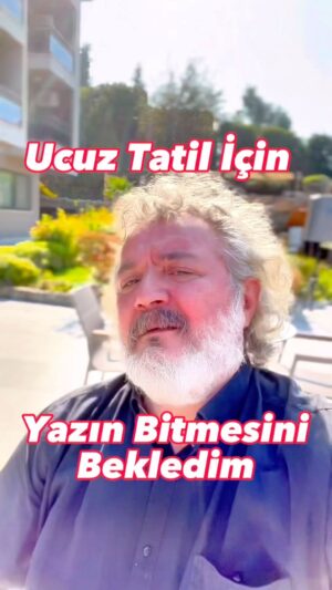 Müfit Can Saçıntı Instagram - Ucuz tatil yapmak için yaz sezonun bitmesini bekleyenlerden biri de bendim…