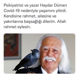 Muhammed Akay Instagram - Haydar Dümen hayatını kaybetti.
15 Haziran 1930-11 Şubat 2022
#haydardümen #acunilicali #eceerken #keşfet #instagram #ünlüler