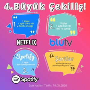 Muhammed Akay Instagram - 🎙️Merhabalar 😊 4. Büyük Çekilişimizi yapıyoruz. 📢 Çekilişimiz 19 Mayıs 2020 Salı günü saat 21:00'de CANLI YAYINLA sonuçlanacaktır. 📝 Katılım Şartları;

1- (@makayweb) hesabımı takip edip bu gönderiyi beğenmek ve kaydetmek.

2- Gönderinin altına yorum yapıp en az 3 arkadaşınızı etiketlemek.
(Ne kadar çok arkadaşınızı etiketlerseniz şansınız o kadar artar.😊) Bu kadar 👍Herkese bol şans🌹 🔗 Ayrıca bu tarz çekilişlerin devamlı yapılmasını istiyorsanız sayfamızı paylaşmayı unutmayın. 🤗

#cekilis #çekiliş #cekilisvar #çekilişvar ##hediye #gamingklavye #iphonecekilis #kulaklik #fırsat #istanbul #ankara #izmir #ödül #odul #cekiliszamani #cekilisvakti #çekilişvakti #cekilissonucu