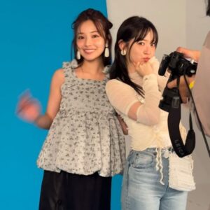 Murase Sae Instagram - #dailylook ray8月号発売中🌻
卒業間近の愛理ちゃんと、楽しい撮影でしたっ😽🩷