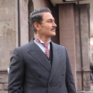 Murat Han Instagram - Bu tarzi sevdim galiba #Akif #film #AliSukru #filmset