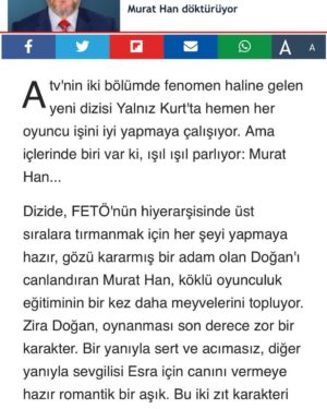 Murat Han Instagram - Sayın Yüksel Aytuğ bey’e beni köşesine taşıyıp onure ettiği için teşekkür ederim 🙏🏻 @yuksel.aytug250863 haberin devamı için story’den linki tıklayabilirsiniz.