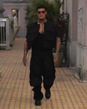 Murilo Dias Instagram - All black 🖤 #spfw #moda #feshion
