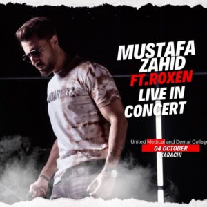 Mustafa Zahid Instagram - Great show last night at UMDC. Tomorrow we see you again Karachi at Denning College.