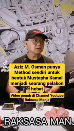 Mustapha Kamal Instagram - Comment ikhlas dari Aziz M. Osman, pengarah yang hebat suatu ketika dahulu semasa papa ditawarkan sebagai hero yang pertama kalinya. Damak ini meletop sampai ke Indonesia. Terima kasih Aziz M. Osman. Permulaan sebagai pelakon … Maaf gambar lama kurang jelas.