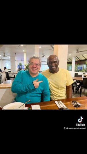 Mustapha Kamal Instagram - Salam … What a coincidence.. just stumbled across the legend Zainal Abidin Hassan. An old friend. All the best to both of you, congratulations.