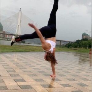Myra Mala Instagram - Morning, rainy, beautiful #training with @belliakov_andrei (behind the camera)🤩#loveit #purejoy⁣
⁣
Music: “Back&Forth” by MK, @jonasblue & @beckyhill ⁣
⁣
⁣
⁣
⁣
#handstand ⁣#handstanding @club.calisthenics #handstanding #rainytraining #happiness #balance #developing #skillset #actiongirl #actionactress #xishuangbanna #china #动作 #演员 #训练 #стойканаруках #тренировка #fitgirl #wushugirl @girlskickass_ @nike @nikewomen @nikesportswear @niketraining @nikecn #nikelover #champion #martialartist #newskills #videooftheday #beautifulgirl #sportygirl