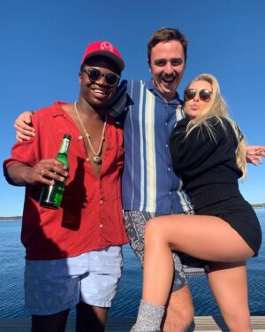 Mzi "Zee" Dempers Instagram - They say 3 is a crowd, but fuck me I love a crowd❤️❤️⚡️

#belowdeck#belowdeckmediterranean#bravo#bravotv#belowdecksailing