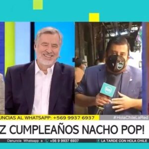 Nacho Pop Instagram - Muchas gracias por las muestras de cariños en un nuevo cumpleaños, un nuevo aniversario de #NachoPopTelevisión #NachoPopInternationalCulinary Gracias a mi querido equipo de @laredtv @holachile_lared y @coctellared a la presidenta del #FansClubPop @juliavialc al tesorero @eduardodelaiglesia y a @alejandro_guillier