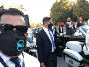 Nacho Pop Instagram - Jornada histórica y un honor haber sido parte de la transmisión especial de @laredtv apañado por un tremendo equipo #DonEmilioPatrullaJuvenil y #DonLuisMóvil @sebv_sb