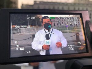 Nacho Pop Instagram - Jornada histórica y un honor haber sido parte de la transmisión especial de @laredtv apañado por un tremendo equipo #DonEmilioPatrullaJuvenil y #DonLuisMóvil @sebv_sb