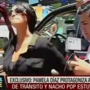 Nacho Pop Instagram - Un “momentazo televisivo” que pasó a la historia. Junto a la tremenda, gigante, simpática y dueña de una linda letra @pamefieradiaz bailábamos en el patio de Mega y pasó lo impensado:  Se fue el auto…