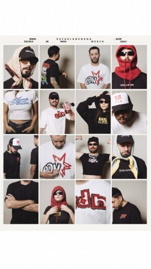 Nacho Redondo Instagram - Escuela_de_Nada_Merch_2024
Nuestra colección favorita hasta ahora. Disponible limitadamente este miércoles 29/05 en Patreon y el viernes 31/05 para todo el mundo en escueladenada.shop