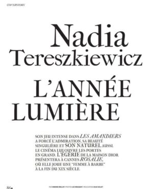 Nadia Tereszkiewicz Instagram - @madamefigarofr ♥️
