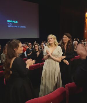 Nadia Tereszkiewicz Instagram - What a night for Rosalie ♥️
Merci infiniment @festivaldecannes 
@stephaniedigiusto @magimel.benoit @benjamin_biolay_ @annabiolay @juliettearmanet @guillaumegouix
 
@al1attal @sidonie_dumas @gaumont_ 

@dior @diorbeauty @tiffanyandco @mariagraziachiuri 
@mathildefavier @alineds75 @helepoirier @fannybourdettedonon @valentineglrd @perrinegueringodret 

@fredmarin_makeupartist et @alexandrinepiel 

@laurameerson @marinearto @melanie_slamat