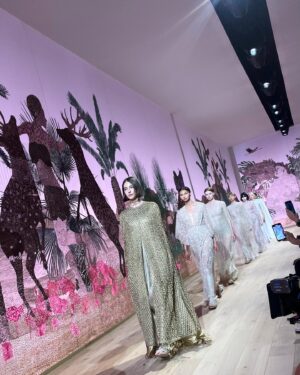 Nadia Tereszkiewicz Instagram - Goddesses at @dior ‘s couture show! Thank you 🤍