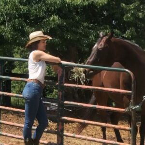 Nadine Nicole Instagram - Save a horse, ride a cowboy. Buy @triarchy jeans, save about 3,000 gallons of💧#sustainabledenim