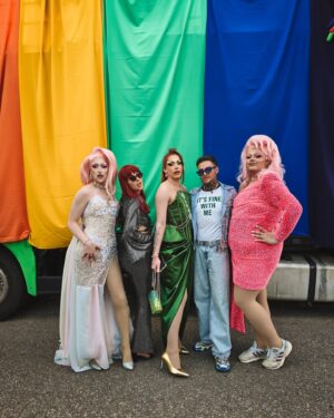 Naglis Bierancas Instagram - Pride is for everyone! 🌈 
Thank you @soho_club 🥰