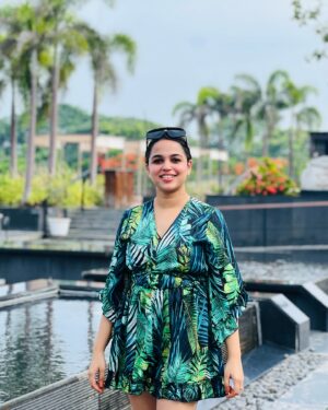 Nakshatra Murthy Instagram - Embracing the journey 🌼 & finding joy in every step of my life 
Am welcoming new energy , beginnings , & divine alignment 
🧿
.
Pc @ my marito 😘